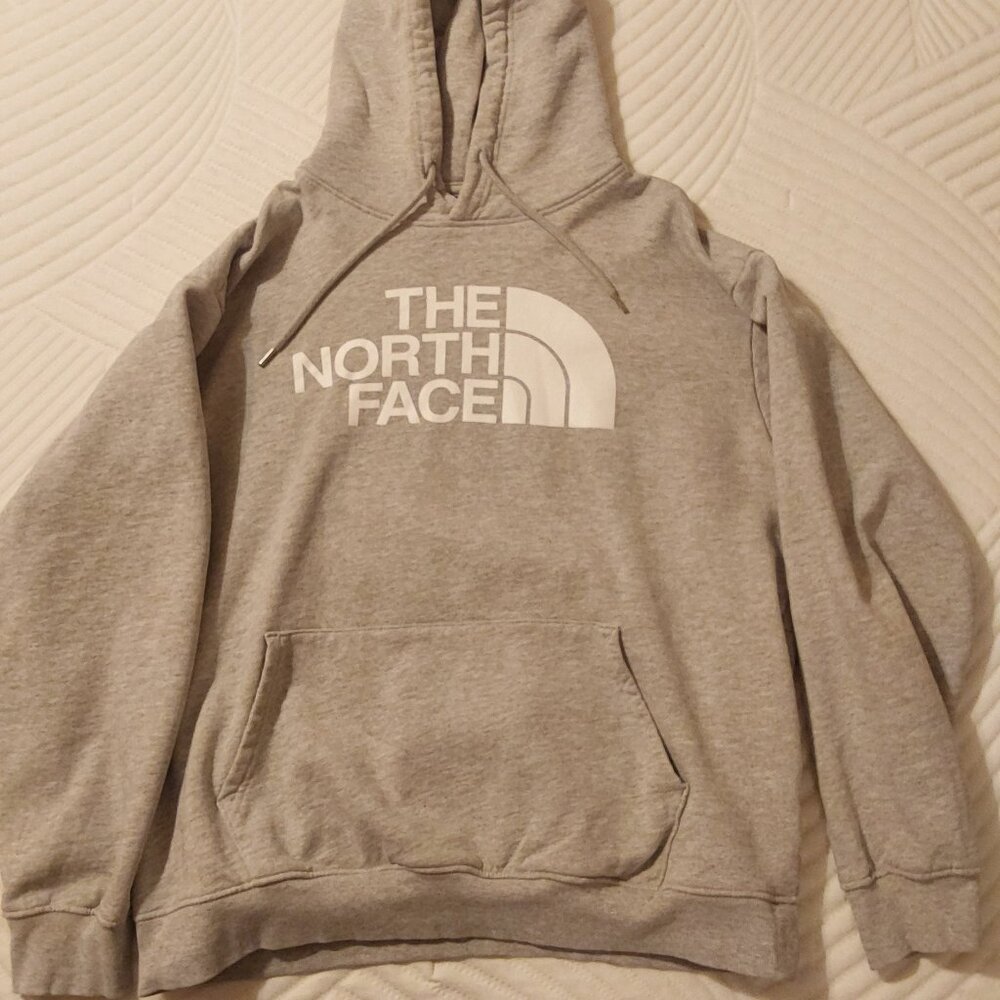 The North Face pull over hoodie.